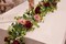 5.91 ft Artificial Eucalyptus Garland with Pink Roses & Gypsophila – Faux Floral Greenery for Wedding, Spring Party, Table Runner & Home Décor